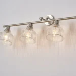 Modern Minimalist Style Wall Sconce,Wall Lights,Dimmable Wall Sconce,Crafted from metal with hand-blown glass shade, our versatile sconce makes a brilliant addition to an entry, hallway, or bathroom. Clean and simple shape glass shades fixed by painted bronze thumbscrews, matching the fixture for sleek precision. Budget-friendly set of two-wall sconces is a great lighting solution for your daily routine use.