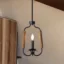 Modern minimalist chandelier, farmhouse style chandelier makes your home more cozy. Living room chandelier, kitchen island chandelier, bedroom chandelier, chandelier suitable for installation over dining table.This chandelier is in natural wood color with high-quality metal frames, forming a semicircular hollow cage, combining a modern and traditional feel to your home