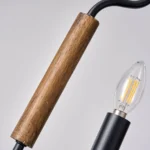If you’re looking for vintage and elegance, look no further. Cala Candle 1 Pendant light is a candlestick wood gold pendant for restaurants, bars, bedrooms, you will be fascinated and awed by it. With its retro chic look, your home will look and feel very homely!