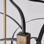 The Calla Cube Pendant is designed in a classic lantern form, an open steel frame structure blends style and simplicity, adding a sense of sophistication to your home. The steel rings house golden candlestick-style fixtures, resembling flickering flames and creating a cozy and romantic ambiance. Each candlestick is equipped with a light bulb(Not included), providing ample illumination and casting a warm and inviting glow throughout the space.The size is perfect. Is designed in a classic lantern form, an open steel frame structure blends style and simplicity and it creates a cozy ambience. Definitely the perfect piece to complete the new look of my entryway.