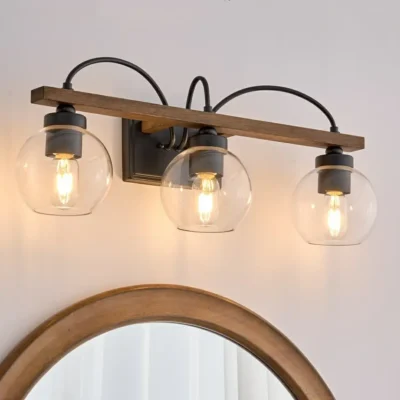 Crafted with a durable black rectangular iron base, the Circular Crystal 3 Wall Sconce effortlessly combines functionality, elegance, and a touch of vintage sophistication. Elevate your space with this exquisite wall sconce.