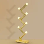 Suitable as a table lamp for bedroom decoration, warm white light two light sources can be selected to meet the daily lighting needs. It can also be placed on the desk to illuminate the office area.