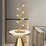 Suitable as a table lamp for bedroom decoration, warm white light two light sources can be selected to meet the daily lighting needs. It can also be placed on the desk to illuminate the office area.