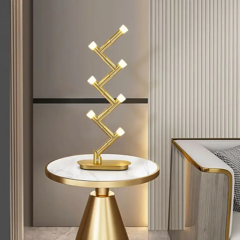 Suitable as a table lamp for bedroom decoration, warm white light two light sources can be selected to meet the daily lighting needs. It can also be placed on the desk to illuminate the office area.