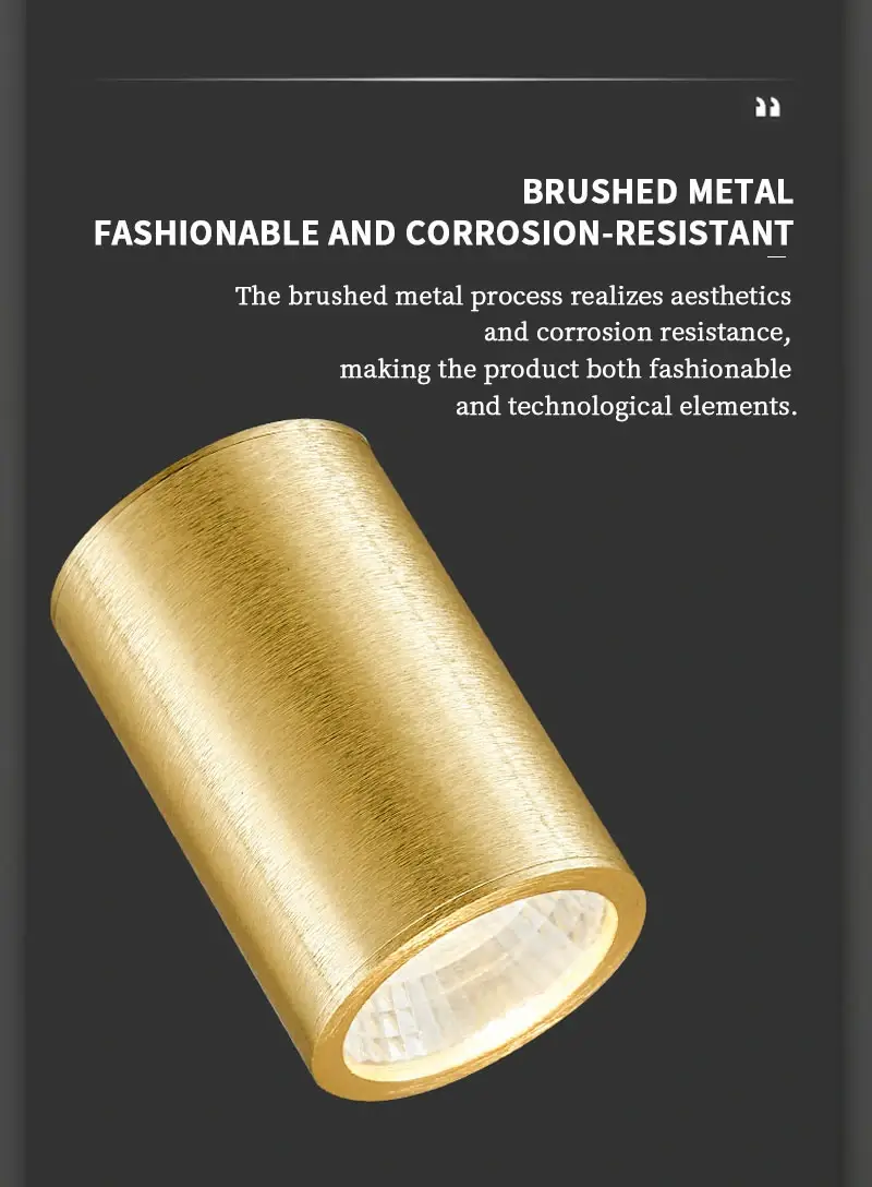 The lamp body is made of three stacked glass discs with a frosted texture. High display, no flash source, new full-spectrum diffuse reflection principle, light decay resistance, combined with frosted glass, soft and natural light transmission. The brushed metal process realizes aesthetics and corrosion resistance, making the product both fashionable and technological elements.
