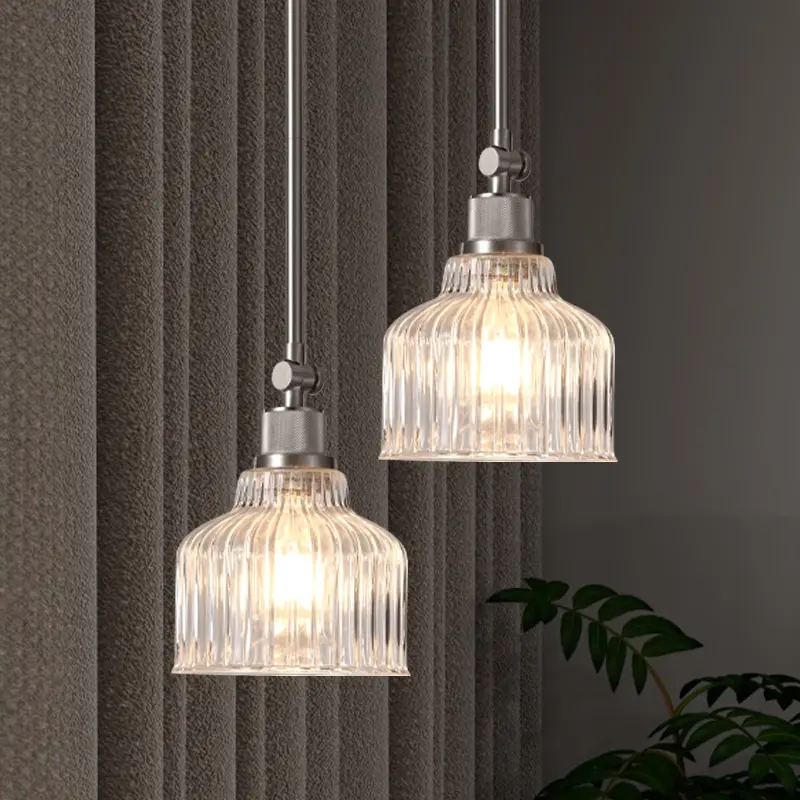 When it comes to overhead lighting, pendant lights are a fan favorite – and for good reason. They don’t take up prime real estate, they offer options for up and downlighting, they work well solo and in clusters, and they come in an endless amount of styles! Take this one-light pendant, for instance: a downward-facing clear glass dome shade gives this mini pendant a traditional look, perfect for any aesthetic and area of your home.This pendant light combines high-quality metal construction with adjustable angle functionality to provide a unique lighting experience.We wish it would be more than a hanging light but also an art decor.