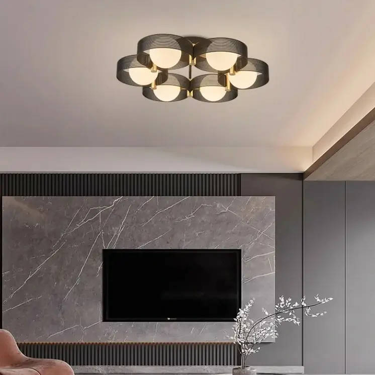 2024 Modern Minimalist Style Pendant Light, bulb included, fixture height adjustable, LED light source, free shipping, warm light, eye protection fixture, anti blue light. Round Pendant Light,40W,60W