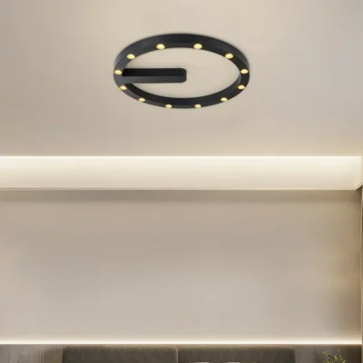 This ceiling light is available in three sizes. The lamp has a built-in LED bulb, no need to buy separately, and supports dimmable light.