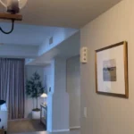 This wall sconce blends two styles, American industrial and farmhouse, with a sturdy base for use in wet environments. The mounting direction can be either up or down, and the bulb needs to be purchased on its own. This wall sconce is a big hit with home decor bloggers on instagram, so hopefully this wall sconce fixture will give your home a new look as well.