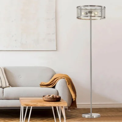 The base and legs of this floor lamps are finished in iron and aluminum, which can prevent rust and corrosion, so you don't have to worry if you accidentally spill water. Together with Brushed Nickel Lamp Shade, the overall color fit is high, which can bring a modern and elegant minimalist style to your furniture lighting, so it is very versatile, and you can all use it as a reading lamp, office lamp or living room lamp. This floor lamp is ETL and UL certified.