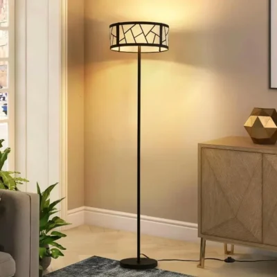 The lampshade is made of natural linen, giving it a soft and natural texture. Designed with attention to detail, the lampshade displays a simple yet elegant style that complements a variety of furniture and decor. This linen lampshade floor lamp is suitable for a variety of occasions, such as living room, bedroom, study room and so on. It not only provides soft lighting and creates a warm atmosphere, but also can be used as an interior decoration to add beauty and personalization to the space.